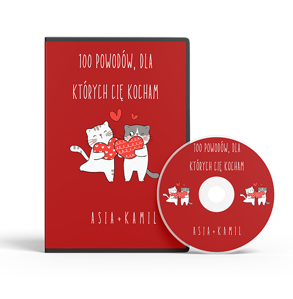Personalizowane audio Sto powodów, dla których Cię kocham